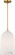 Savina One Light Pendant in Burnished Brass | Burnished Brass (454|CP1491BBS)