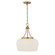 Octave Three Light Pendant in Warm Brass (51|760343322)