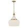 Octave Three Light Pendant in Warm Brass (51|760343322)