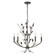 Laska Five Light Chandelier in Enchanted Bronze (51|167065334)