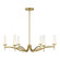 Butler LED Chandelier in Warm Brass (51|114646322)