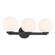 Ardeva Three Light Vanity in Matte Black (59|97003MB)