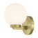 Ardeva One Light Wall Sconce in Vintage Brass (59|97001VB)
