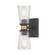 Lustria Two Light Wall Sconce in Matte Black (59|9302MBVB)
