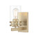 Lunden One Light Wall Sconce in Modern Gold (59|91021MG)