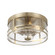 Lunden Three Light Flush Mount in Modern Gold (59|91013MG)