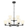 Strayhan Nine Light Chandelier in Matte Black (59|64109WGMB)