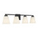 Strayhan Four Light Vanity in Matte Black (59|64004WGMB)