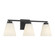 Strayhan Three Light Vanity in Matte Black (59|64003WGMB)