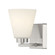 Strayhan One Light Wall Sconce in Brushed Nickel (59|64001WGBN)