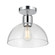 Knightsdale One Light Semi-Flush Mount in Chrome (59|6021CH)