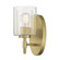 Solventa One Light Wall Sconce in Vintage Brass (59|270101VB)
