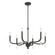 Viremont Six Light Chandelier in Matte Black (59|220106MB)