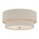 Helbert Four Light Flush Mount in Vintage Brass (59|208104VB)