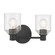 Vessair Two Light Vanity in Matte Black (59|202102MB)