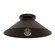 Skyflow One Light Outdoor Flush Mount in Matte Bronze (47|46025)
