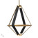 Aspen Aspen Large LED Lantern in Modern Brass (39|401321LEDMULT86LCAR)