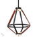 Aspen Aspen Small LED Lantern in Bronze (39|401320LEDMULT05LKAR)