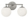Nube Two Light Vanity in Brushed Nickel (1|GLV1842BNE)