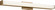 Cavitt LED Vanity in Satin Brass (1|GLV1541SBL)
