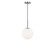 Nube One Light Pendant in Brushed Nickel (1|GLP1821BNE)