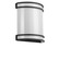 Ravel LED Outdoor Wall Lantern in Midnight Black (1|GLO2161MBK)