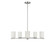 Neblina Five Light Chandelier in Brushed Nickel (1|GLC1935BN)