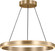 Aro LED Chandelier in Satin Brass (1|GLC1891SB)