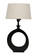 Diezma One Light Table Lamp in Black (217|390423A)