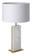 Belesar One Light Table Lamp in Marble (217|206324A)