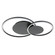 Palma LED Ceiling Mount in Structured Black (217|205749A)