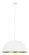 Rafaelino One Light Pendant in White, Gold (217|204323A)
