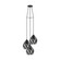 Carlton Three Light Pendant in Black (217|202042A)