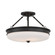 Halora Three Light Semi-Flush Mount in Dark Matte Black (7|14086899)