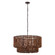 Beaudelle Five Light Pendant in Dark Bronze (7|12955860)