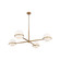 Orstyn Four Light Chandelier in Legacy Brass (7|12505732)