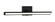 HARPER LED Wall Sconce in Matte Black (423|S19324MB)