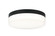 FELICITY LED Flush Mount in Matte Black (423|M21111MB)
