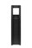 Vortex LED Outdoor Lantern in Matte Black (423|E22432MB)