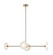 Monument LED Pendant in Champagne Gold (423|C42604CG)