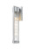 Stratford One Light Wall Sconce in Silver (405|99541WSV16SCL)