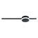 Sarginto LED Ceiling Mount in Black (217|99608A)