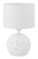 Montalbano One Light Table Lamp in White (217|98381A)