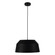 Contrisa One Light Pendant in Black (217|206249A)