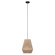 Alderney One Light Pendant in Black (217|206082A)