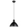 Priddy One Light Pendant in Black (217|206059A)
