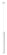 Tortoreto LED Pendant in White (217|204897A)