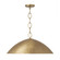 Francesca LED Pendant in Feathered Brass (65|358512FT)
