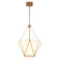 Burnett Three Light Pendant in Muted Brass (63|P0439)
