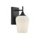 Octave One Light Wall Sconce in Matte Black (51|960301BK)